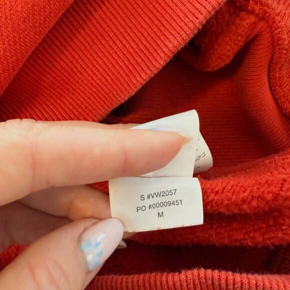 Vuori Restore Rib Crew – Scarlet – Medium - Picture 4 of 7